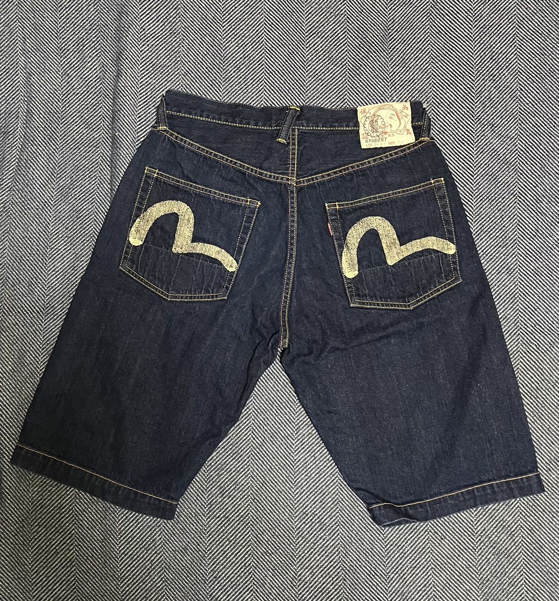限定SALE，人気 EVISU デニム ショートパンツ lot 7001