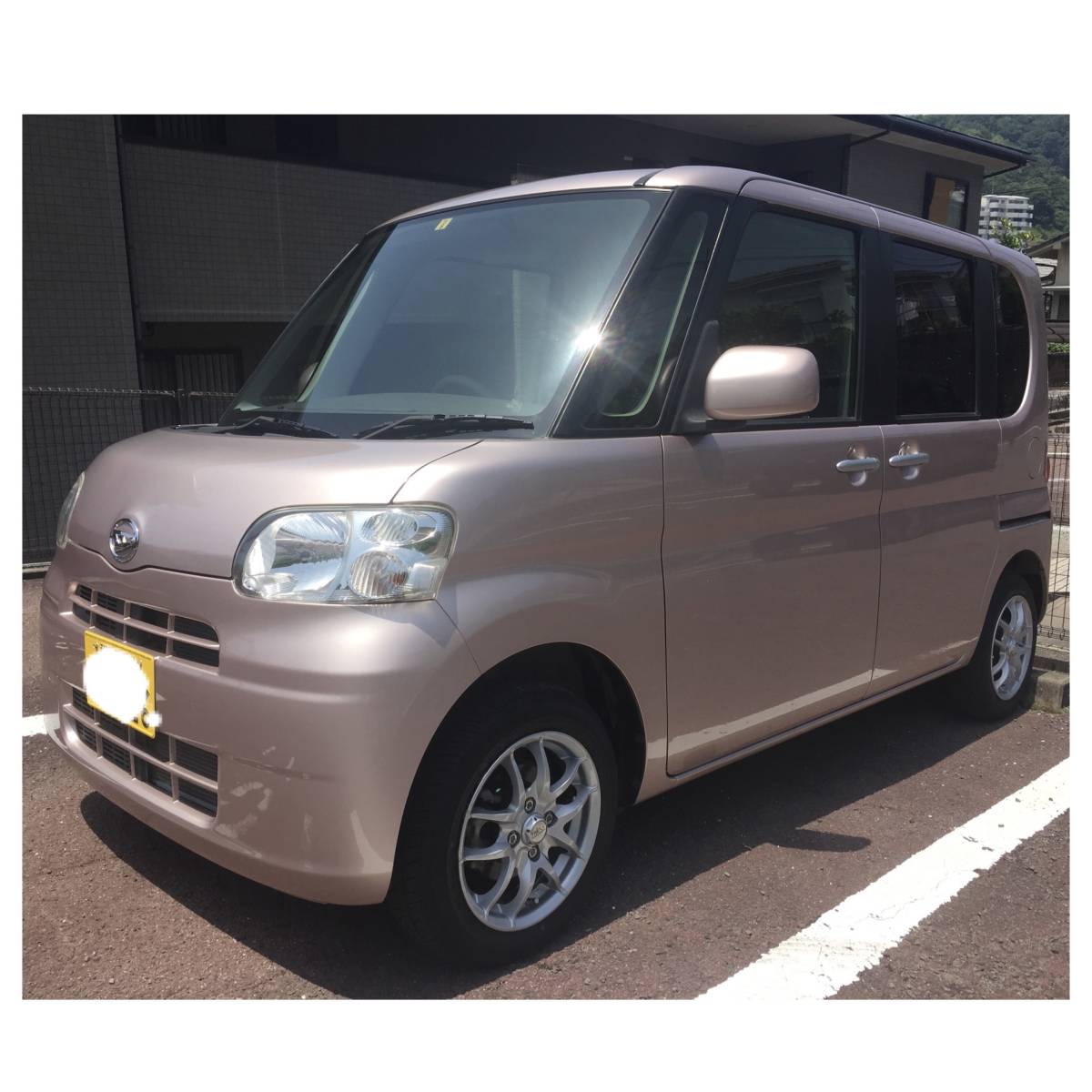 ダイハツタントカスタムL375S車検令和9年8月28日税金支払い済み