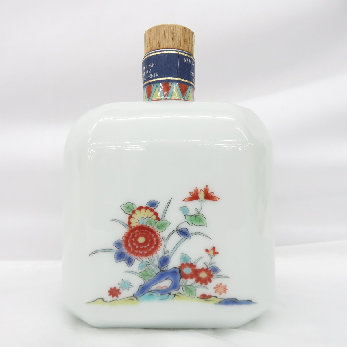 未開栓】SUNTORY サントリー ピュアモルト 山崎 12年 有田焼 染付兎文