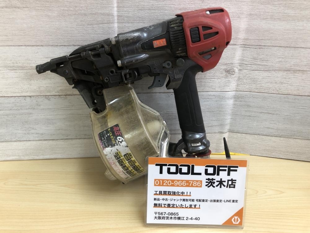 015○おすすめ商品○MAX マックス 65㎜高圧釘打ち機 スーパーネイラ HN 