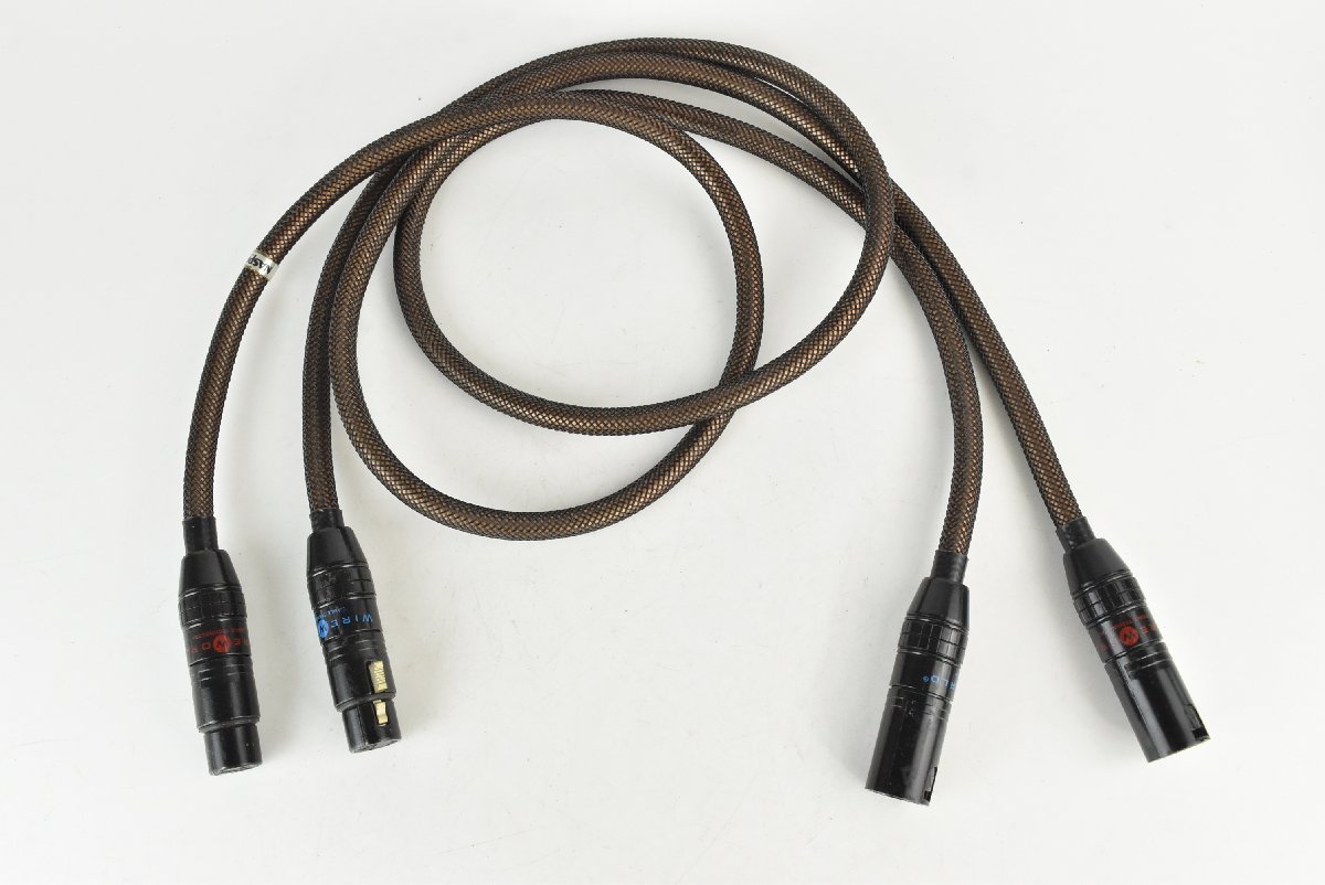 WIRE WORLD ワイヤーワールド XLRケーブルペア 約1.0m☆F 音響用