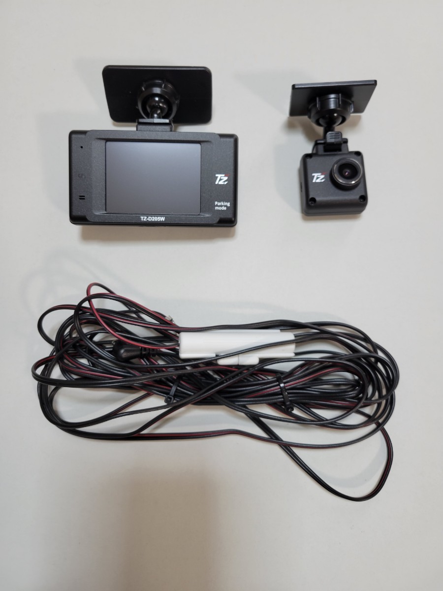 2カメラドライブレコーダー TZ-D205W|TZ商品|トヨタモビリティパーツ