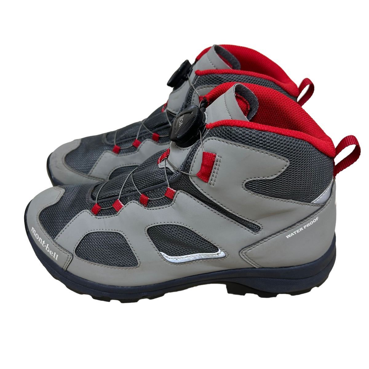 AL139B mont-bell モンベル 登山靴 キッズ トレッキングシューズ US4.5 