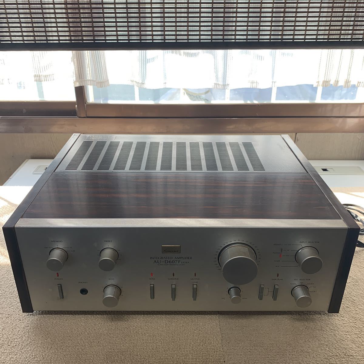 SANSUI／サンスイ プリメインアンプ AU-D607F 動作確認済み！ AU-D607F