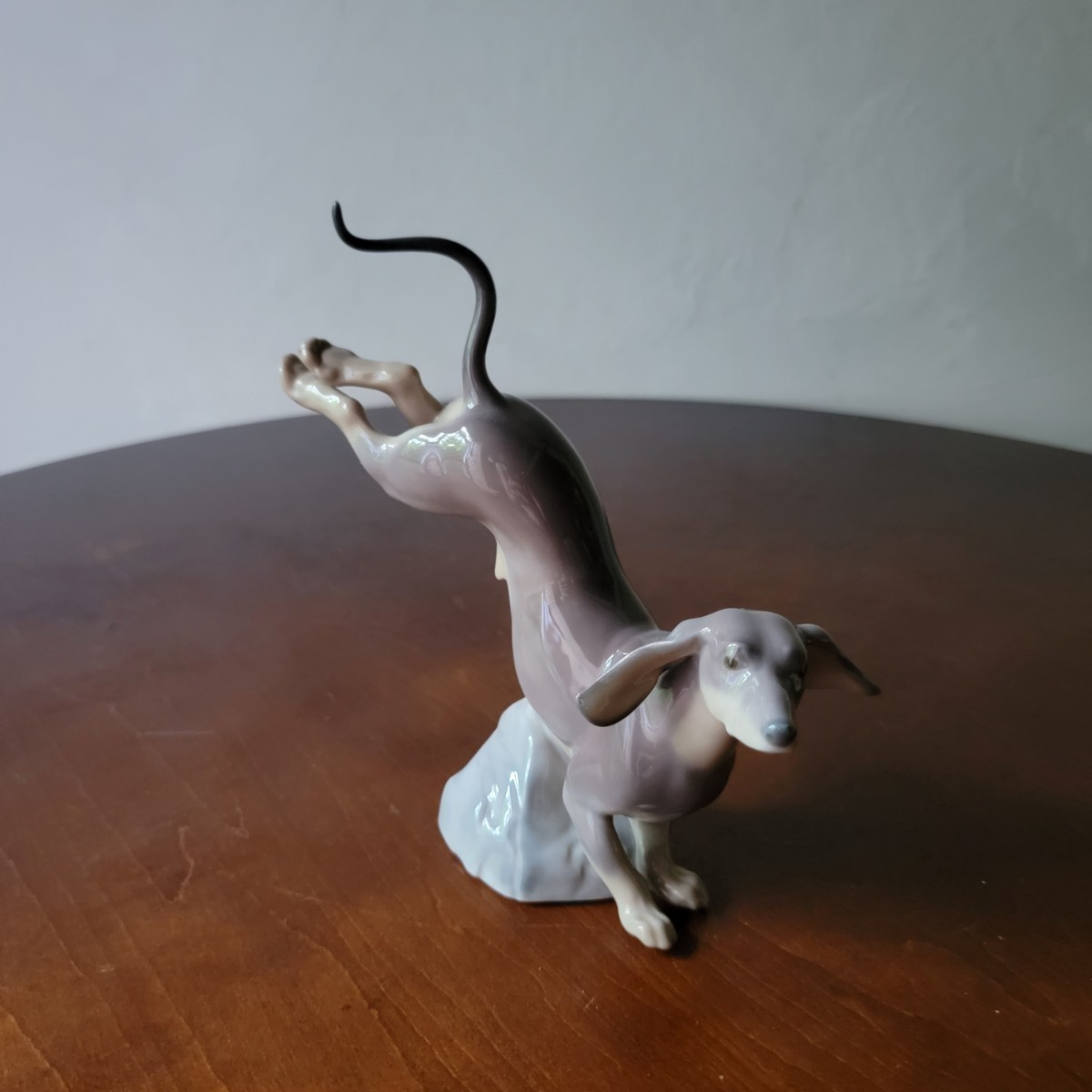 廃盤 希少 2007 リヤドロ LLADRO フィギュリン 08317 ダックスフント 