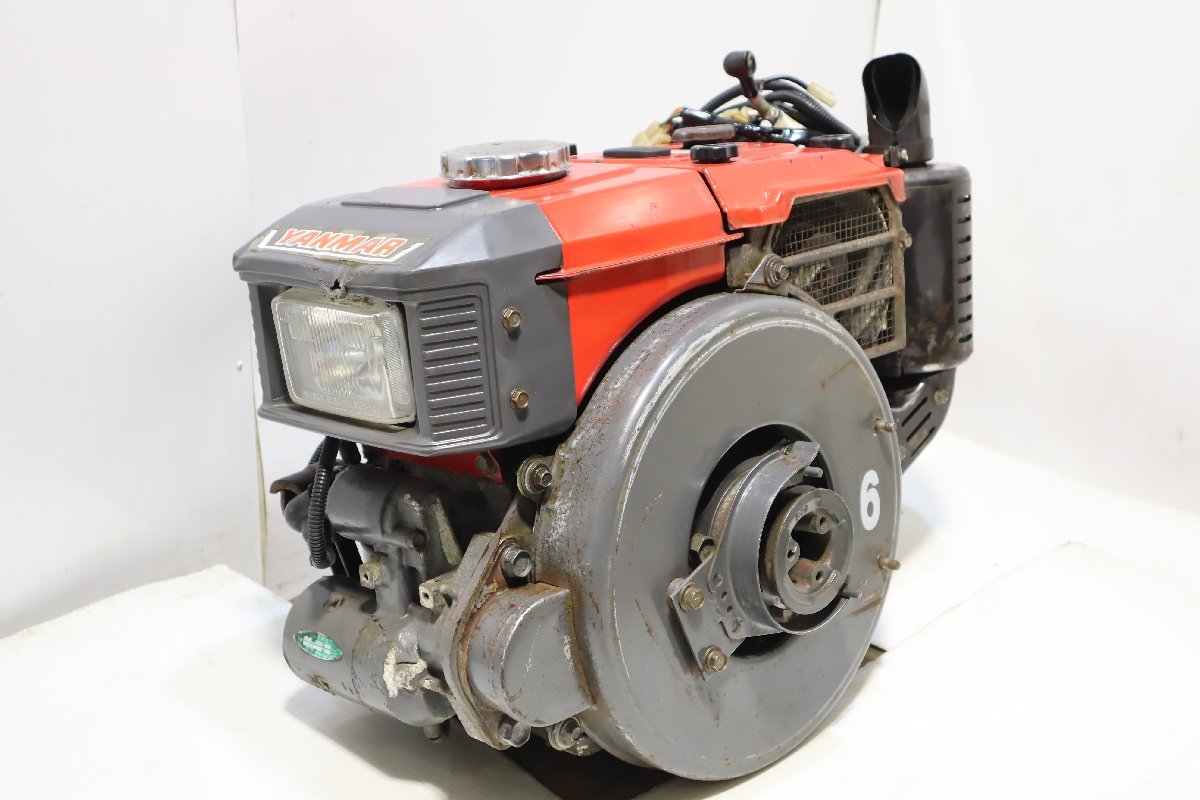西P Yanmar ヤンマーNFAD6ーLE ディーゼルエンジン セル付き 6馬力