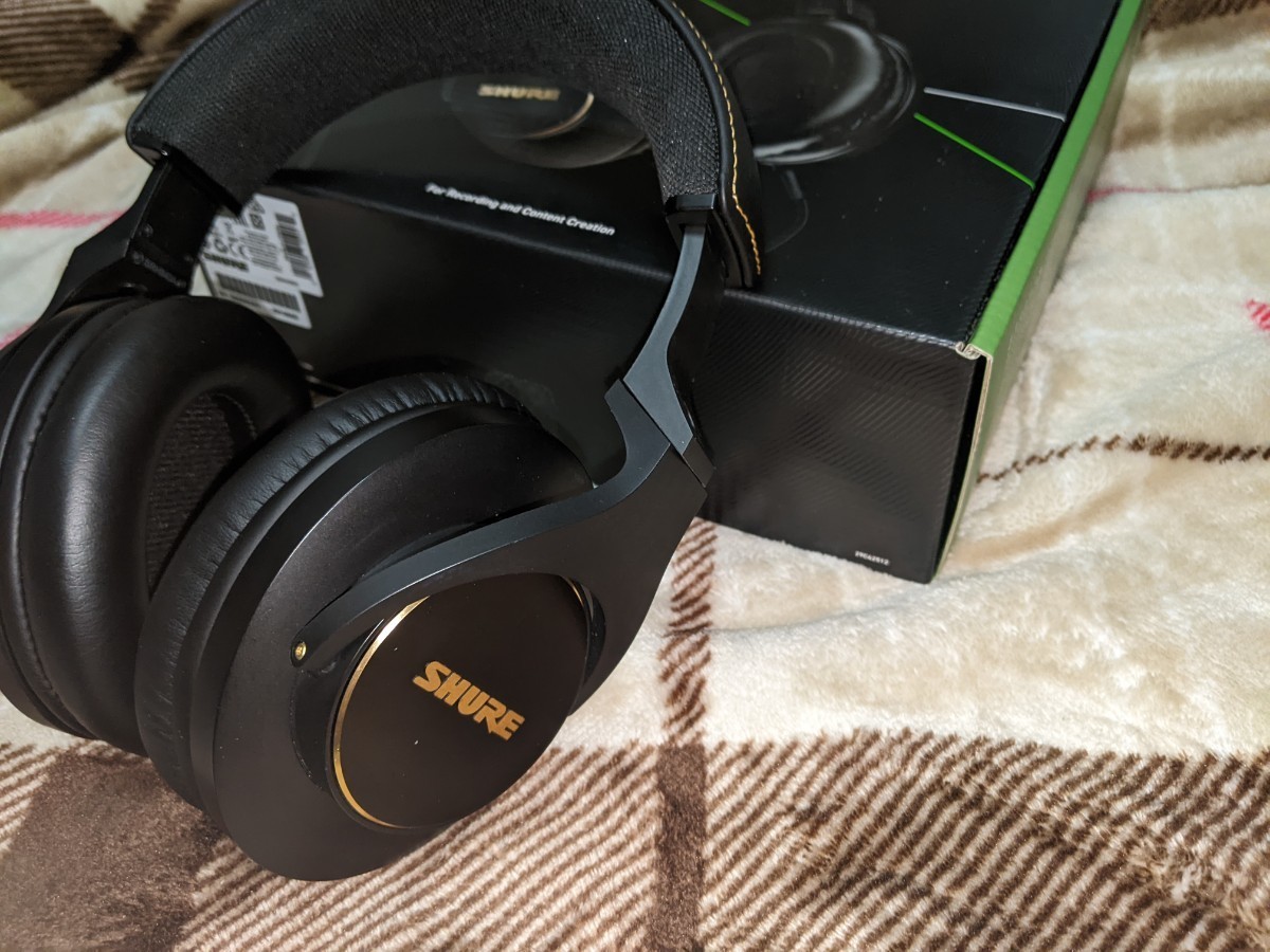 【中古美品】SHURE　SRH840A プロフェッショナル・スタジオ・ヘッドホン 密閉型　シュア_4