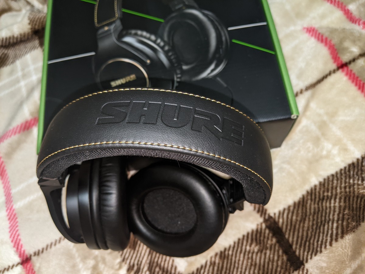 【中古美品】SHURE　SRH840A プロフェッショナル・スタジオ・ヘッドホン 密閉型　シュア_6