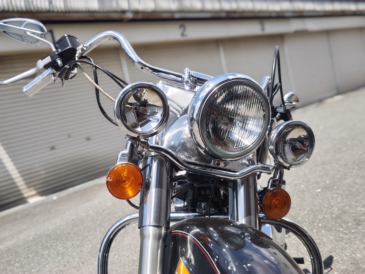ハーレー ソフテイル エボ フォグランプ ウインカー セット(純正品 
