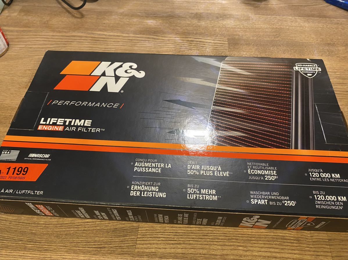 CBR1100XX用K&Nエアフィルター　未開封新品　SC35 スーパーブラックバード