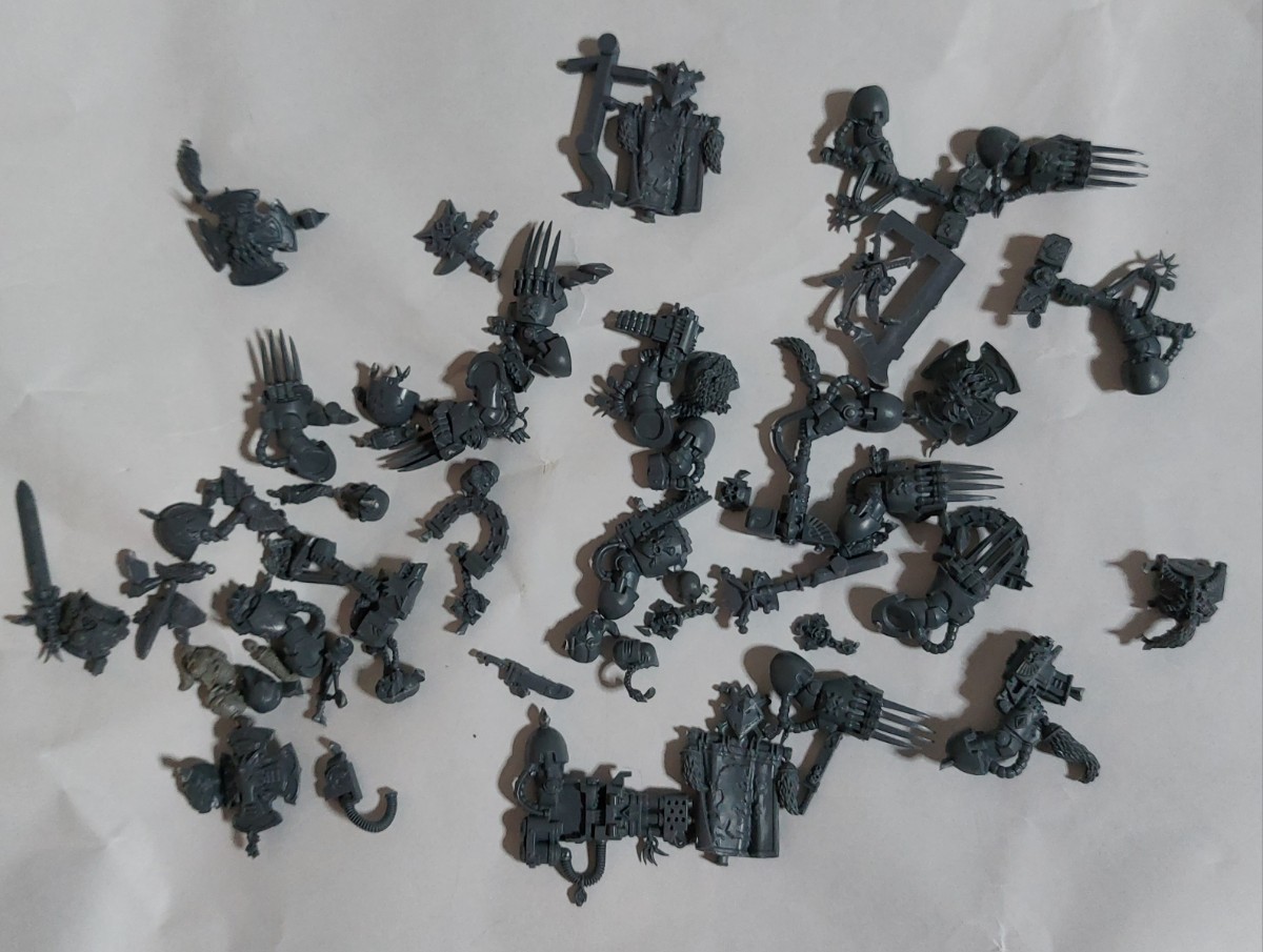 WARHAMMER ウォーハンマー 40000 40K スペースウルフ ジャンクパーツ 
