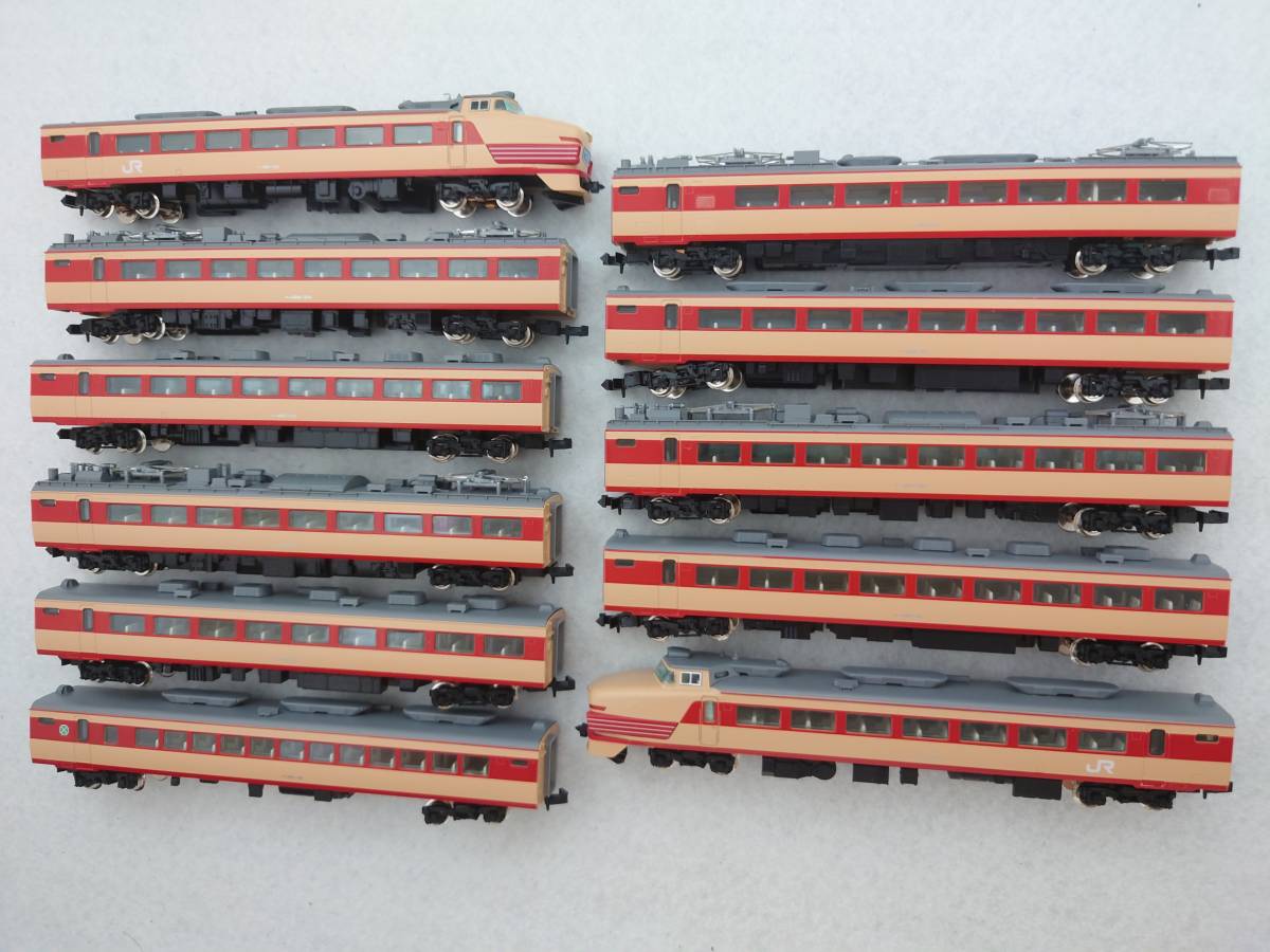 TOMIX 92917 限定品 JR 485系 さよなら白鳥 セット 11両 の入札履歴