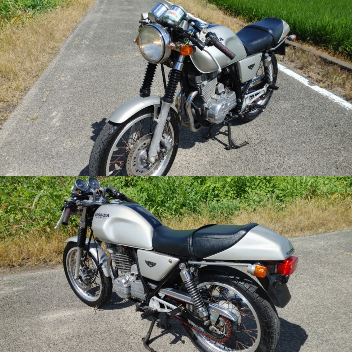 ホンダ GB250 クラブマン 実働 書類あり カスタム 横浜市 検 ftr tw 