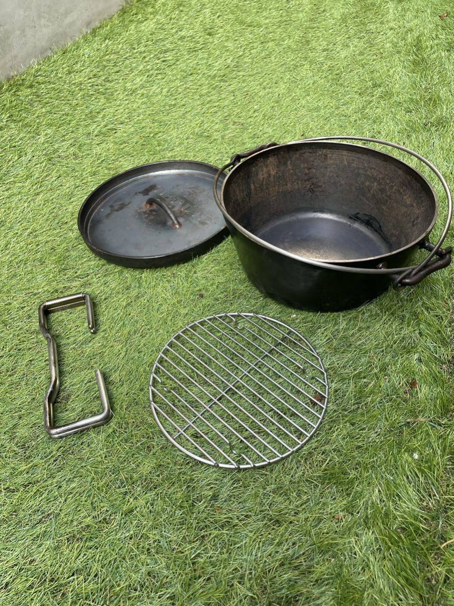 ユニフレーム ダッチオーブン 10インチ　スーパーディープ_1