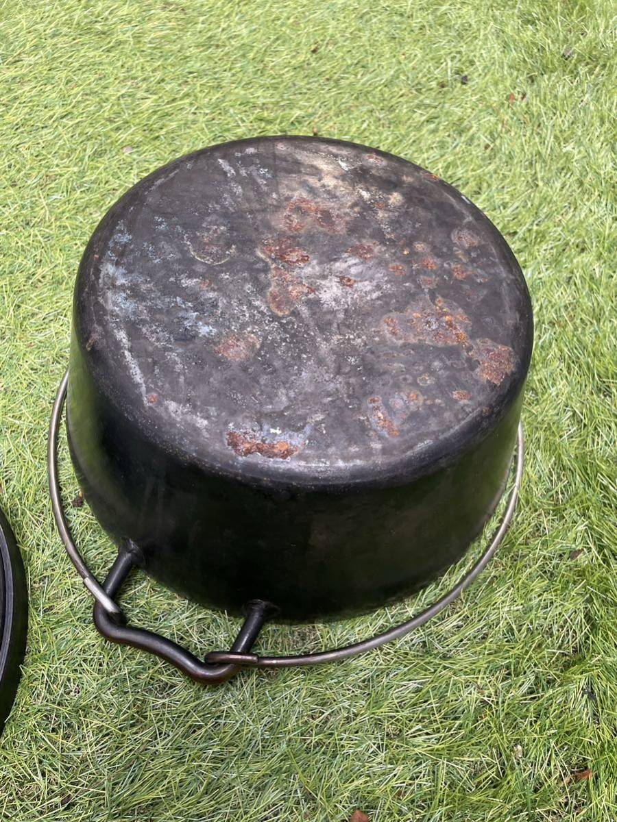 ユニフレーム ダッチオーブン 10インチ　スーパーディープ_8