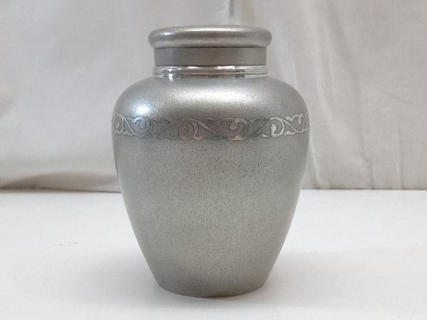 茶筒 正錫 茶入れ 朝日堂 さつま 薩摩錫器 茶道具 工芸品 さつま朝日