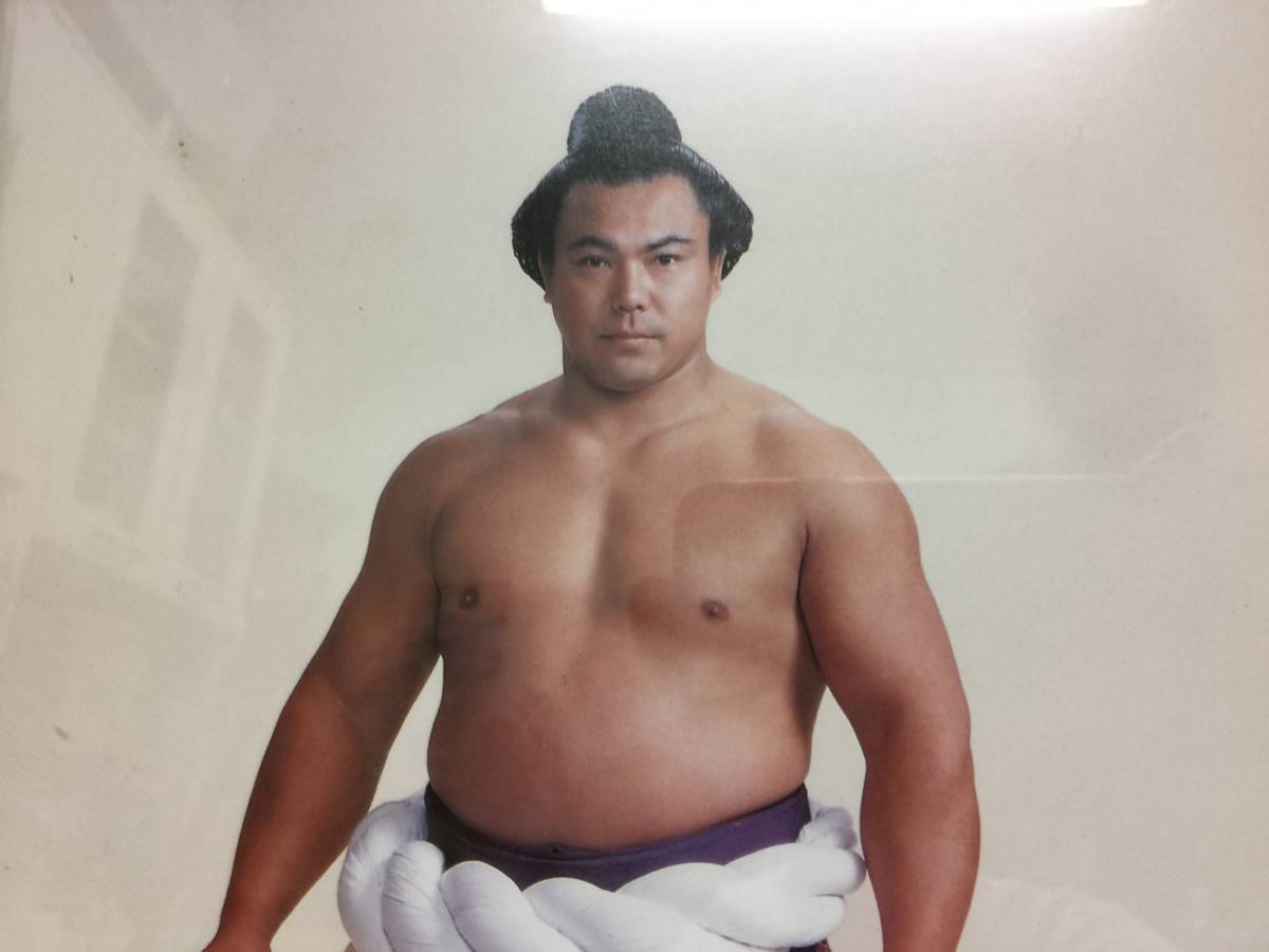 千代の富士 ミニチュア 優勝額 毎日新聞社 昭和63年 五月場所 千代の 毎日