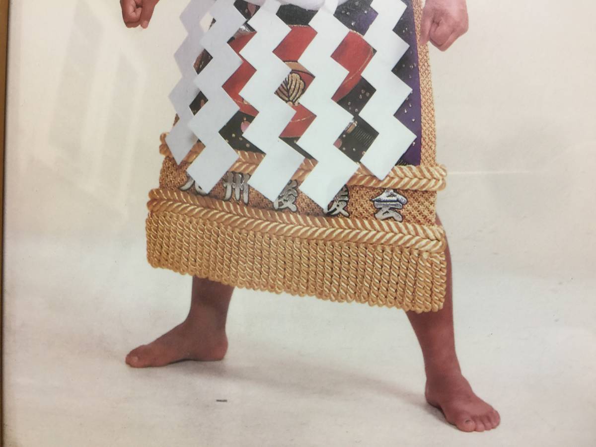 千代の富士 ミニチュア 優勝額 毎日新聞社 昭和63年 五月場所 千代の 毎日