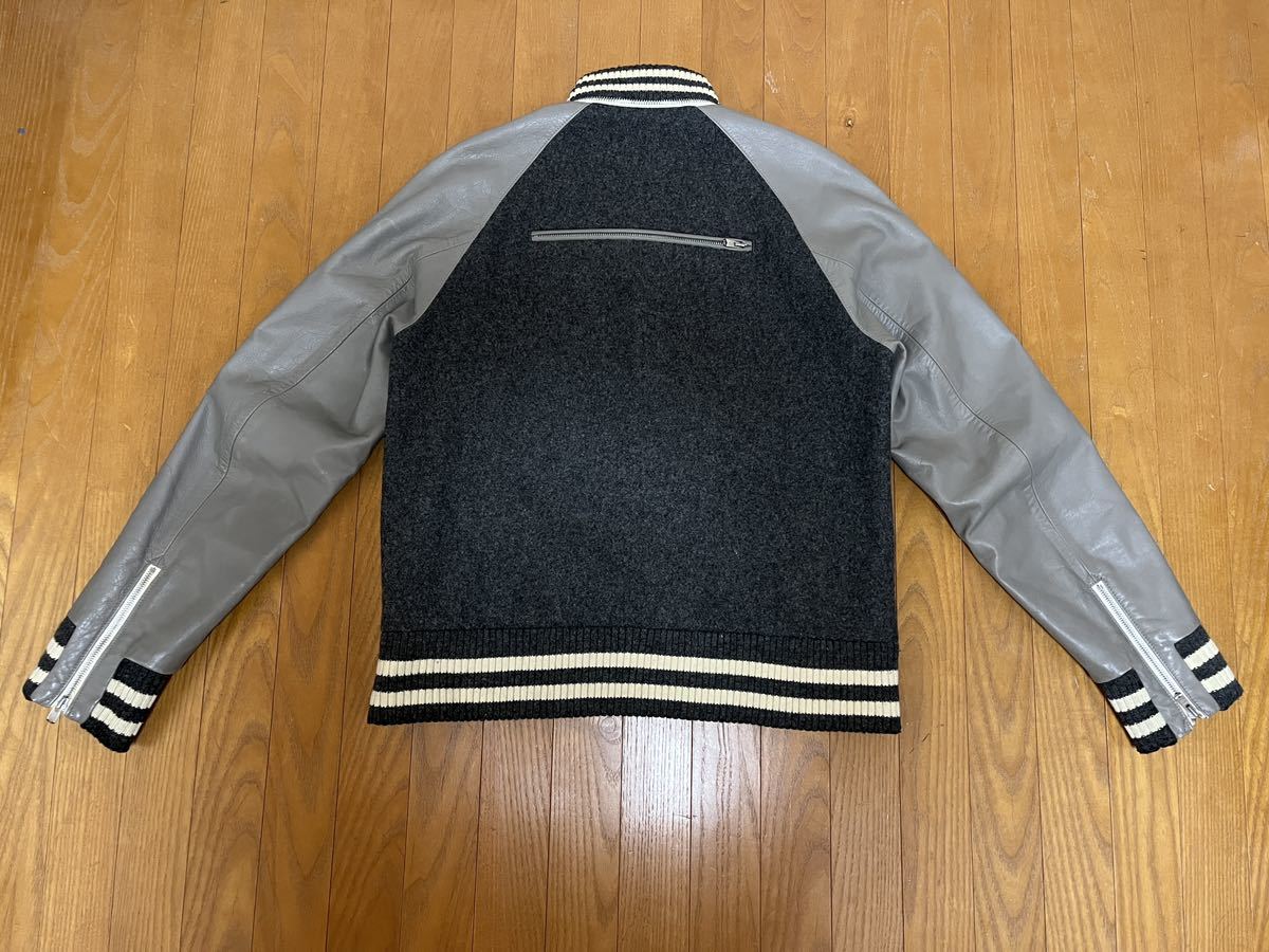新品同様 ナンバーナイン redisun期 ダイナライブ レザー スタジャン