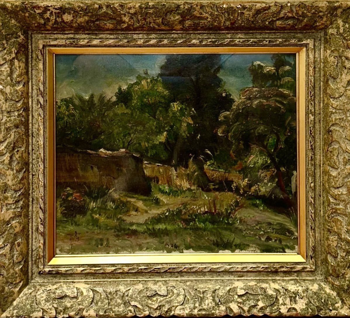 油彩画肉筆画作者不明 印象派 肉筆油彩画 静物画作者不詳