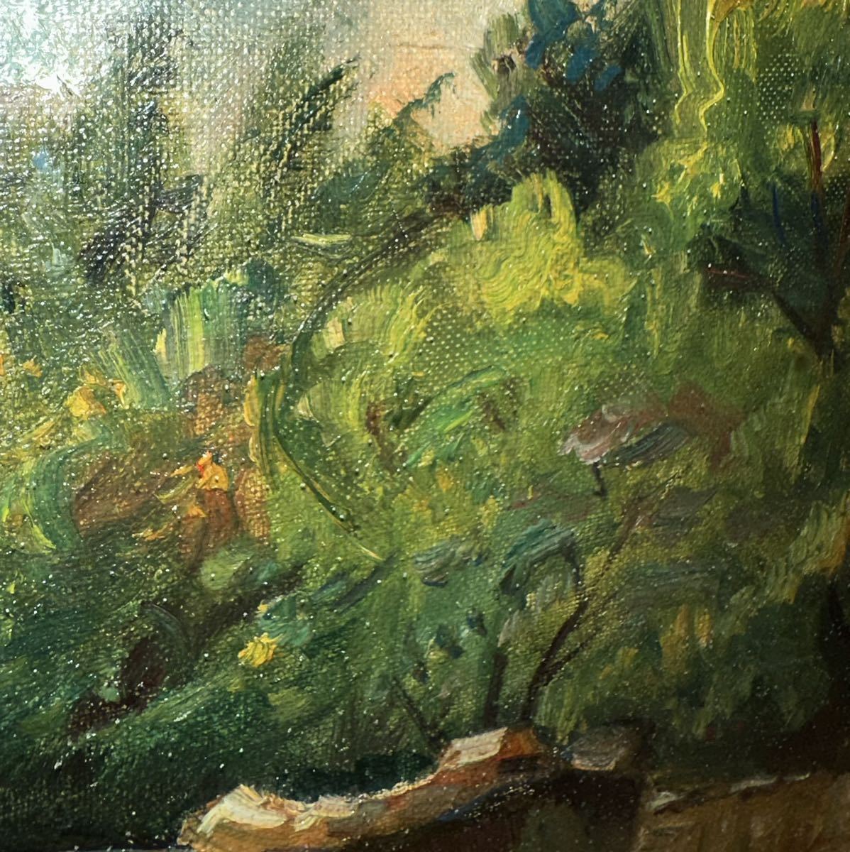 油彩画肉筆画作者不明 印象派 肉筆油彩画 静物画作者不詳