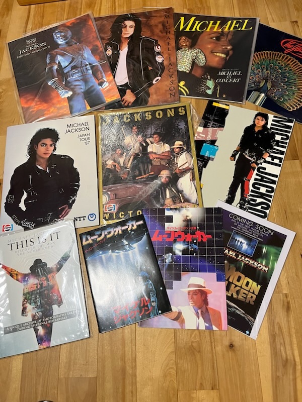☆MICHAEL JACKSON コンサートパンフレット他☆マイケル