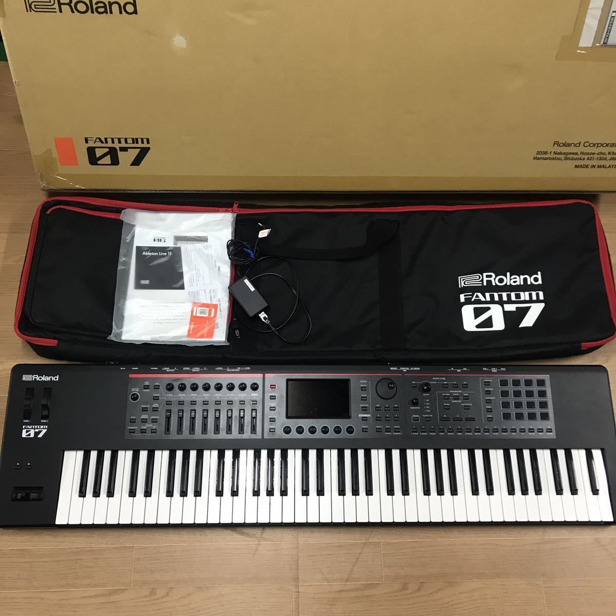 Roland FANTOM-07 ソフトケース 取扱説明書一式 Roland - シンセサイザー roland シンプル4点 Synthesizer