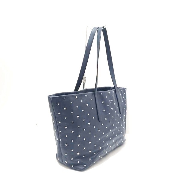 ジミーチュウ JIMMY CHOO トートバッグ ソフィアM レザー ネイビー