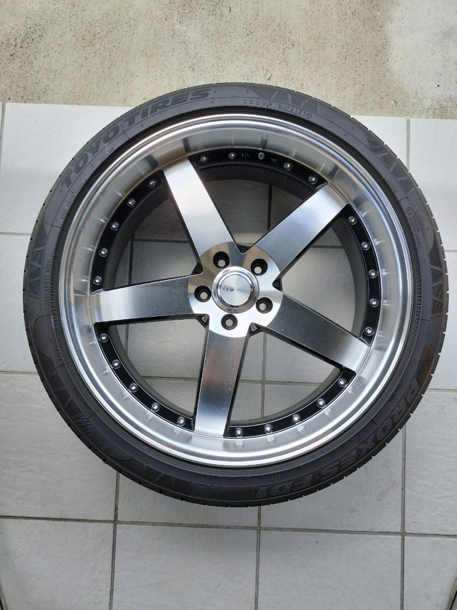 BADX ロクサーニ グラスターファイブ 21インチ 9J 5穴114.3mm+38