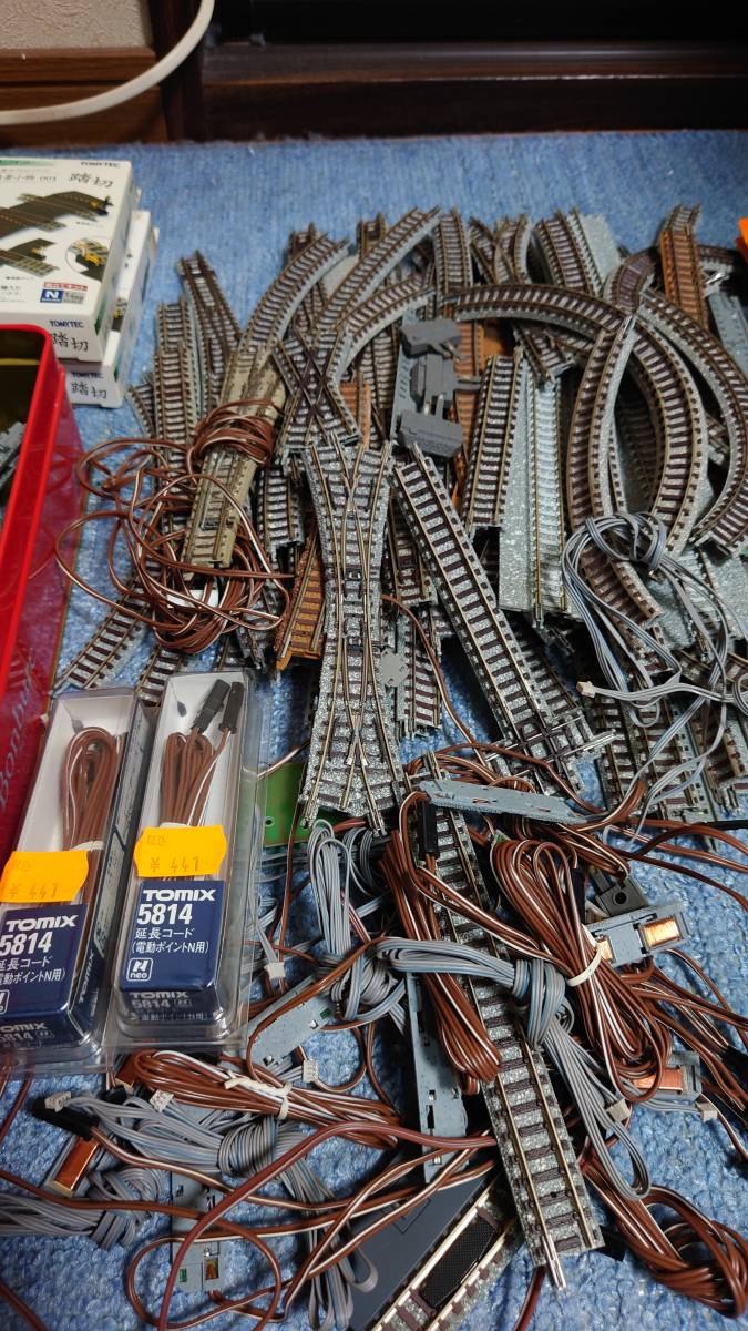 Nゲージ TOMIX 線路などまとめ売り まとめ売り!! 動作未確認Nゲージ