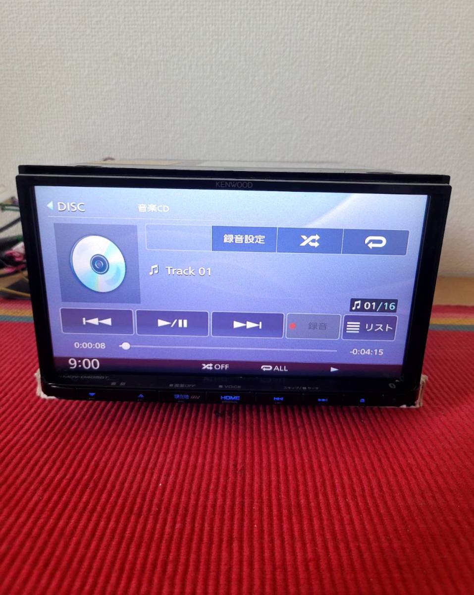 Kenwood/ケンウッド MDV-D405BT/CD/DVD/SD/ブルートゥース/2017 地図