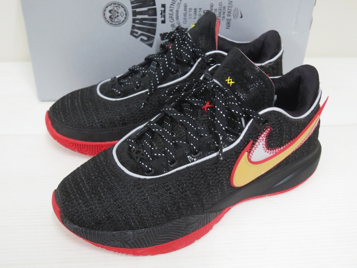 NIKE ナイキ DJ5422-001 LEBRON 20 EP MIAMI HEAT スニーカー　１円スタート