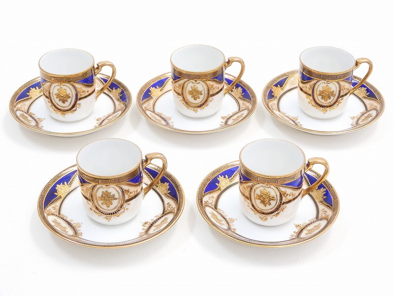 オールドノリタケ デミタスカップ オールドノリタケ Mマーク の