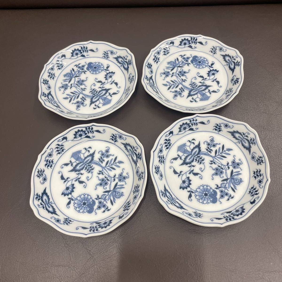 ☆Blue Danube☆ ブルーダニューブ japan お皿 4枚セット 高級食器