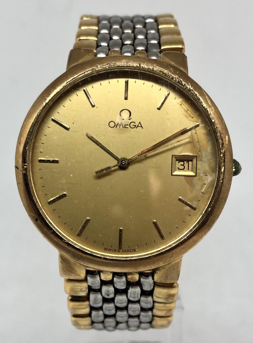OMEGA De Ville メンズクォーツ 腕時計 コンビカラー OMEGA（オメガ