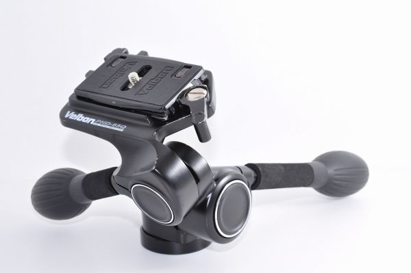 Velbon 3Way雲台 PHD-65Q 中型 底面径52mm クイック