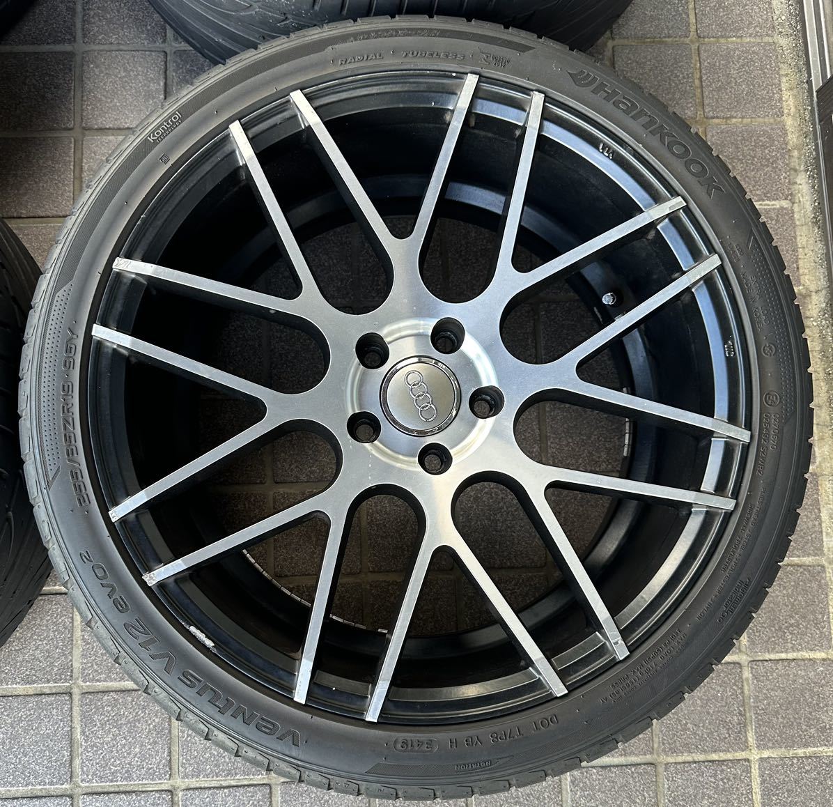 アウディ AUDI タイヤホイールセット 19インチ PCD 5H-112 8.5J ET42 