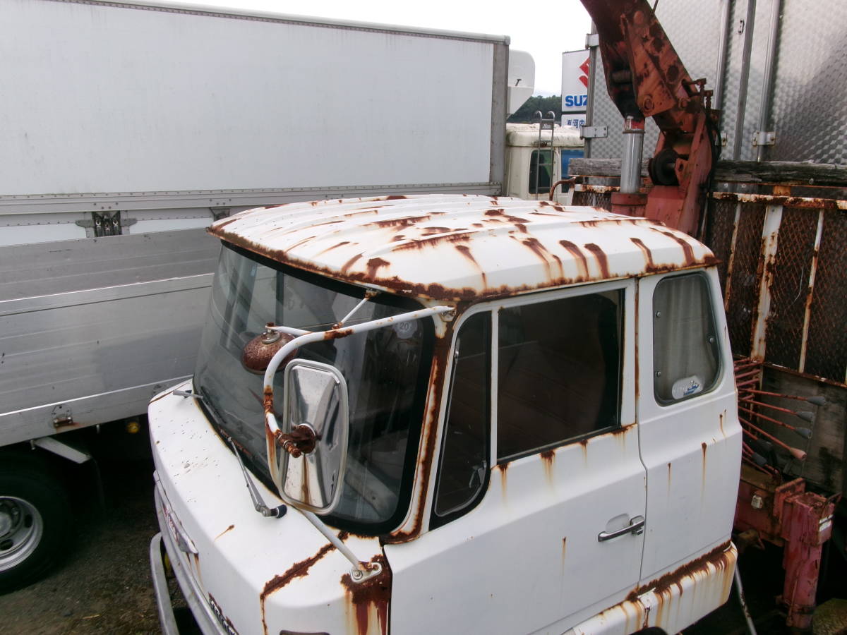 当時物、レトロ、デコトラ、日野自動車、昭和54/7月、レンジャーkL545k、EH700、全長818㎝、ユニック車、ブレーキ固着、エンジン実働 Yahoo!オークション 日野 - 「日野+zm」(自動車、オートバイ)(すべて KF 自動車情報