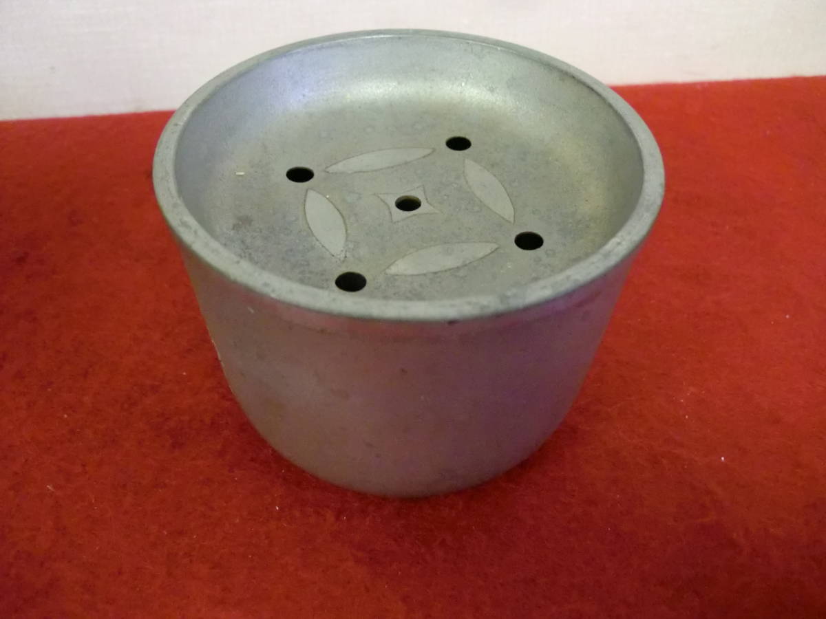 時代物 古錫 正錫 錫製 煎茶 建水 茶零し 茶壷 茶