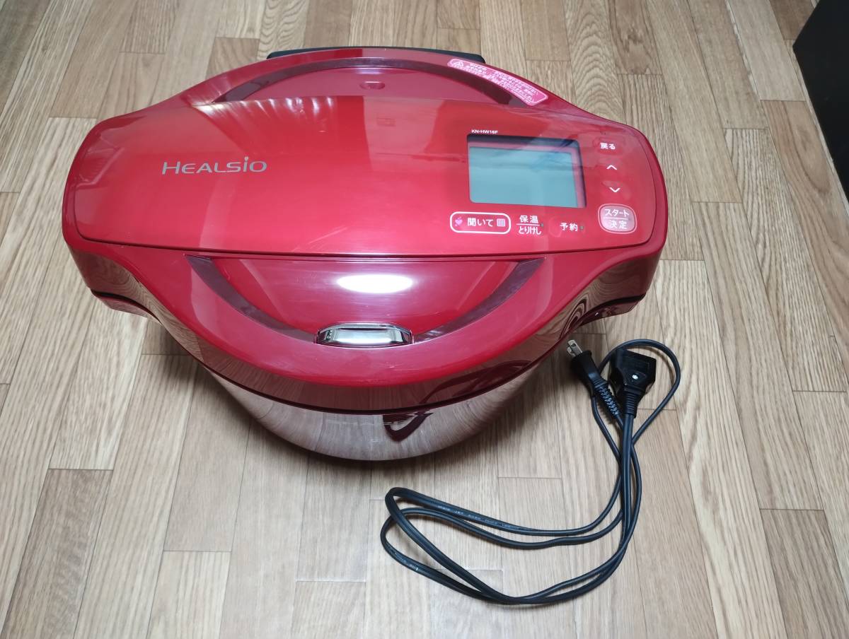 SHARP HEALSIO ホットクック 赤 KN-HW16F 2020年式 美品 SHARP