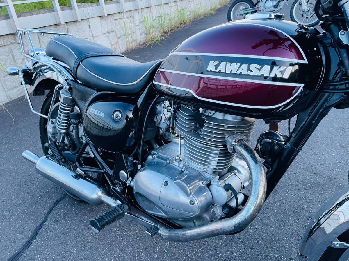 カワサキ エストレヤRS BJ250A 9，821km 簡易整備・オイル交換済 
