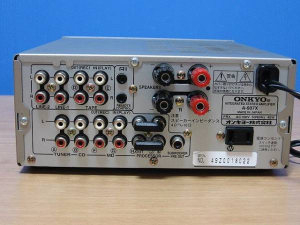 ONKYO☆良品 メンテ済 動作良好☆INTEC205 INTEC205 高音質 ONKYO