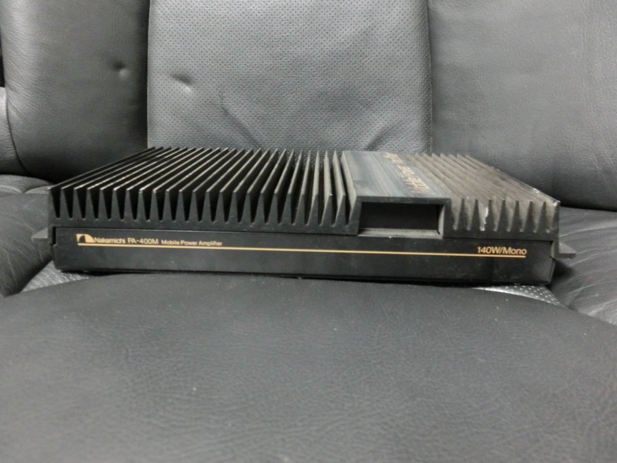 アンプ Nakamichi PA-400M Nakamichi ナカミチ PA-400M パワーアンプ 希少 当時もの 高級