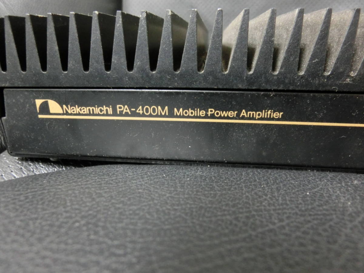 Nakamichi ナカミチ PA-400M パワーアンプ 希少 当時もの 高級