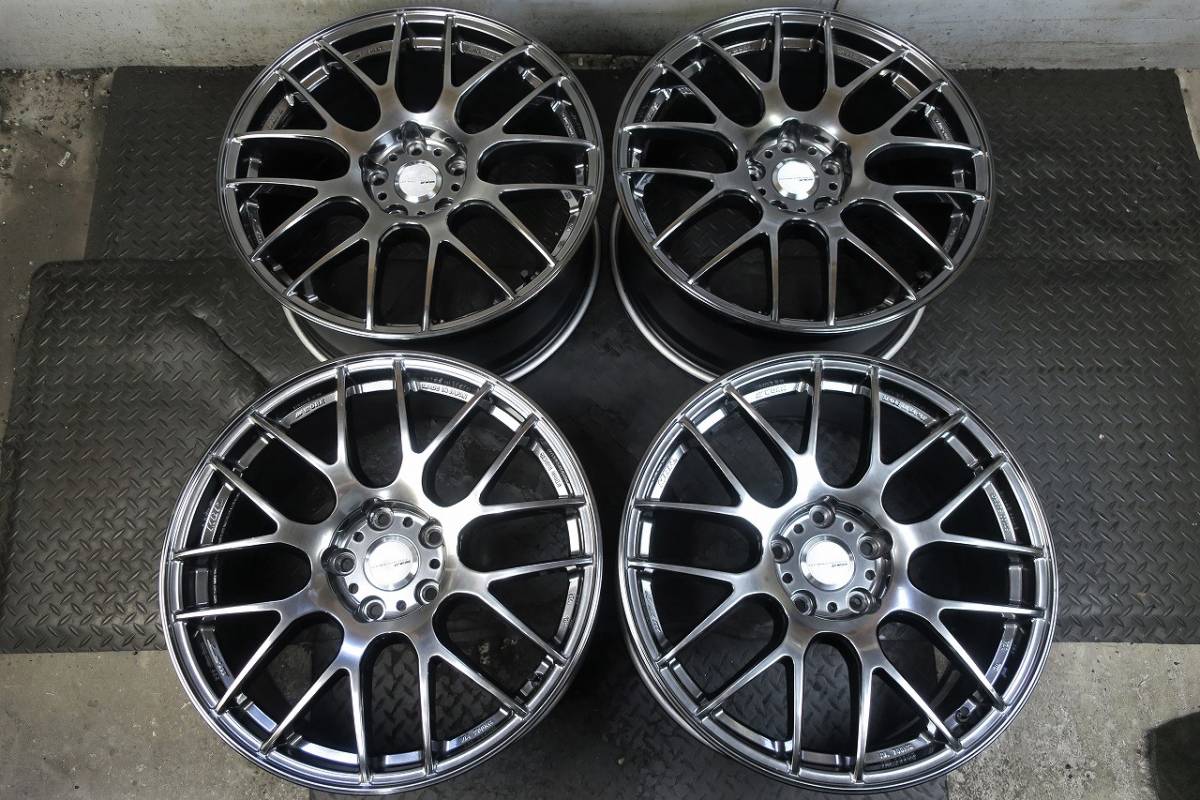 HOT，新品 良品 WORK ワーク エモーション EMT M8R 18&times;8.5J +45 PCD114.3/5H センターキャップ付き 室内倉庫保管品 手渡しOK 迅速発送(5穴)｜売買されたオークション情報、yahooの商品情報をアーカイブ公開 - 5穴