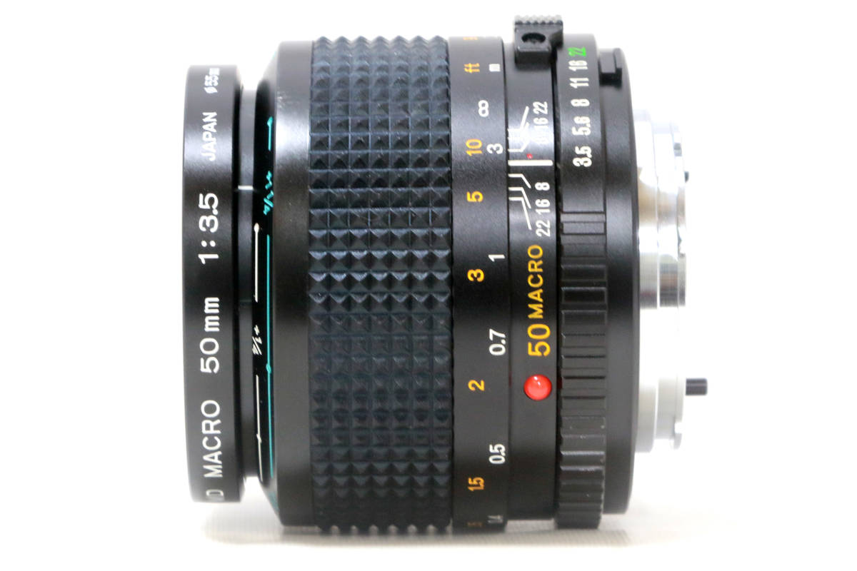 MD 50mm MACRO MF ニュー マクロリング ミノルタ MINOLTA MD MACRO