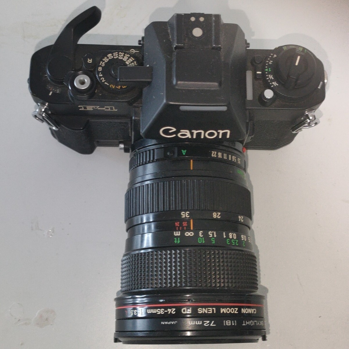 ☆CANON NEW F-1 キヤノン フィルム 一眼レフカメラ ボディ + レンズ 