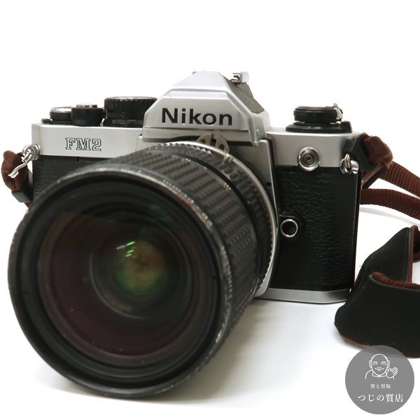 Nikon　FM2　ブラック　ニッコール　28-85 1円～】Nikon FM2 / NIKKOR 28-85mm 1:3.5-4.5 ※ジャンク 動作未確認