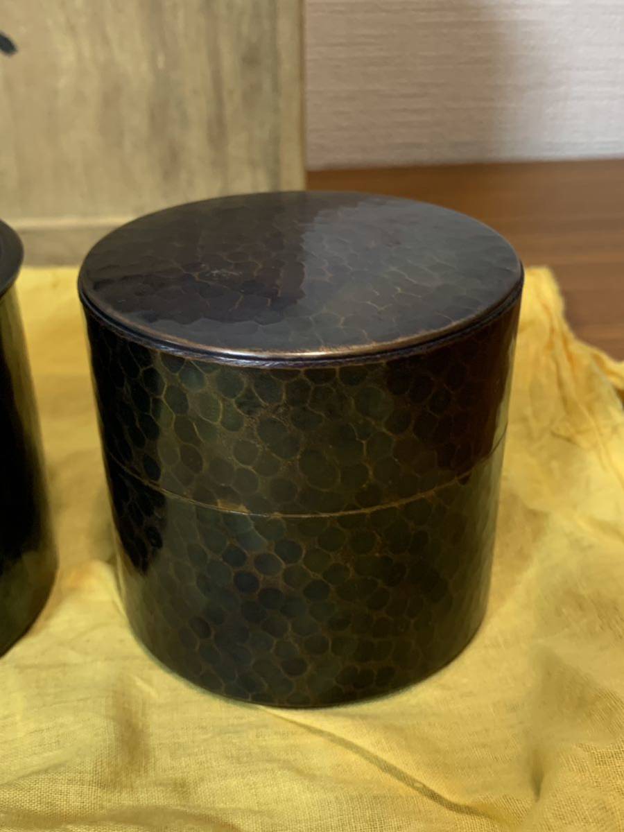 玉川堂未使用紫金鎚肌 銅製 茶器揃 燕鎚起銅器｜Yahoo!フリマ（旧