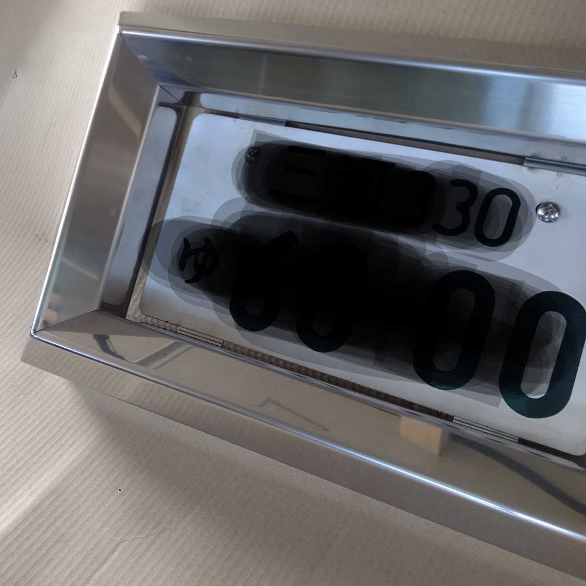 軽～中型用ナンバー枠 ステンレス製40角タイプ デコトラ レトロ 【公式